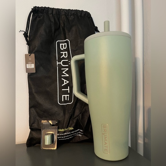 NEW 40oz Sage Brumate Era w/ 1 NEW matching straw cover - Picture 2 of 3